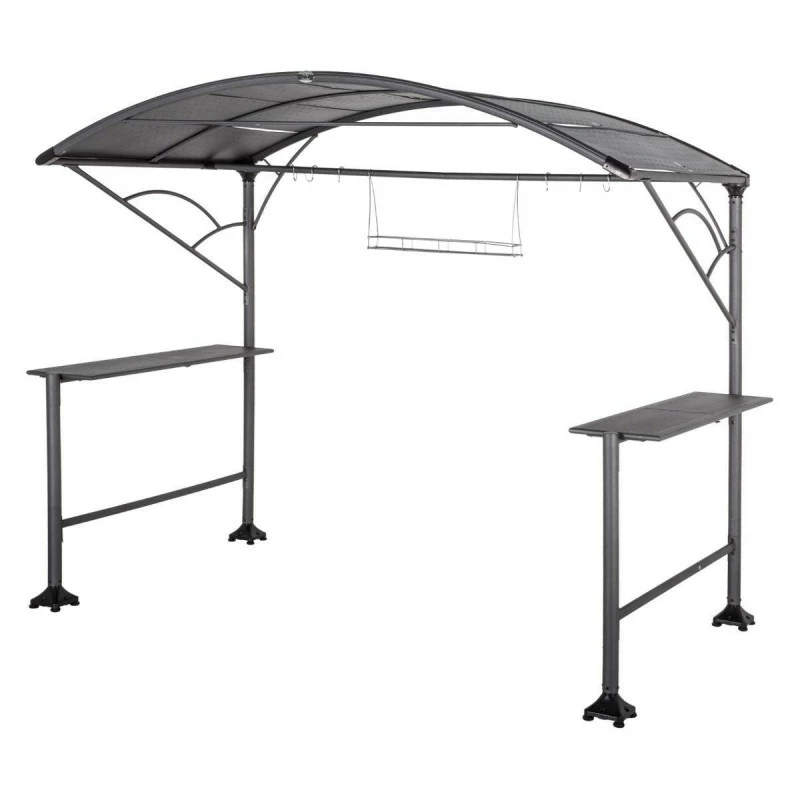 Abri barbecue en acier Hespéride Neiba graphite Abri Barbecue En Acier Hespéride Neiba Graphite -Ledepot-bailleul Soldes Magasin abri barbecue en acier hesperide neiba noir graphite 1