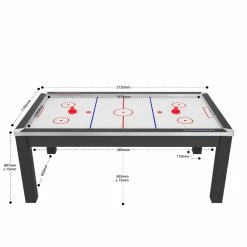Air Hockey Toronto - Coloris Noir / Surface Blanche -Ledepot-bailleul Soldes Magasin air hockey toronto coloris noir surface blanche 4