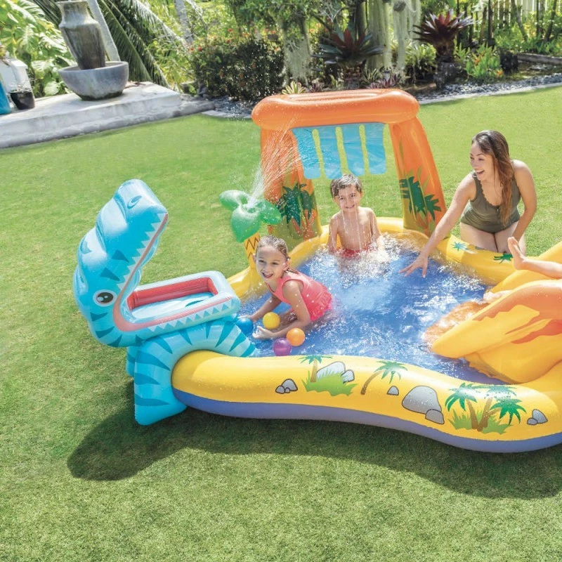 Aire de jeux Jurassic gonflable Intex Aire De Jeux Jurassic Gonflable Intex -Ledepot-bailleul Soldes Magasin aire de jeux dinosaure gonflable intex 1