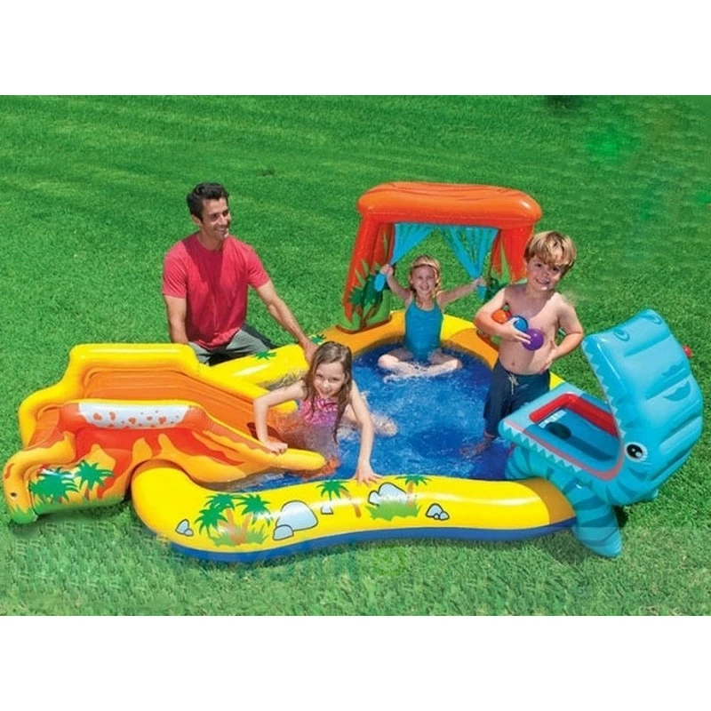 Aire de jeux Jurassic gonflable Intex Aire De Jeux Jurassic Gonflable Intex -Ledepot-bailleul Soldes Magasin aire de jeux dinosaure gonflable intex 4