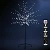 Arbre Lumineux 200 Fleurs LED Blanches -Ledepot-bailleul Soldes Magasin arbre lumineux 200 fleurs led blanches