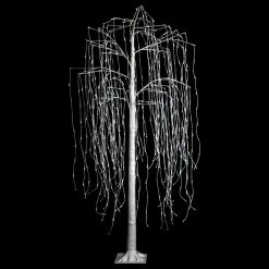 Arbre Lumineux 2,2 M Saule Pleureur Blanc