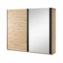 Armoire 2 Portes Grand Modèle Avec Miroir Nantes