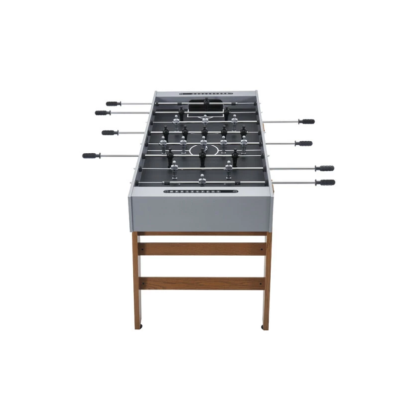 Babyfoot Orlando - coloris gris et bois Babyfoot Orlando - Coloris Gris Et Bois -Ledepot-bailleul Soldes Magasin babyfoot orlando coloris gris et bois 1