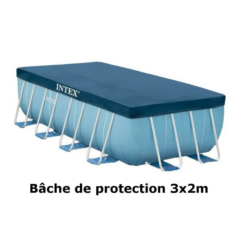 Bâche 3x2m pour piscine tubulaire rectangulaire Intex Bâche 3x2m Pour Piscine Tubulaire Rectangulaire Intex -Ledepot-bailleul Soldes Magasin bache 3x2m pour piscine tubulaire rectangulaire intex 2