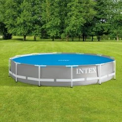 Bâche à Bulles Ronde Pour Piscines D. 3,66 M Intex