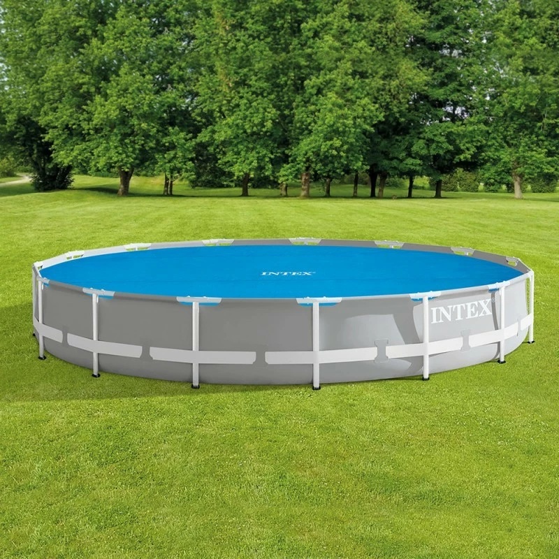Bâche à bulles ronde pour piscines D. 4,57 m Intex Bâche à Bulles Ronde Pour Piscines D. 4,57 M Intex -Ledepot-bailleul Soldes Magasin bache a bulles ronde pour piscines d 457 m