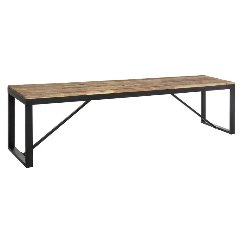 Banc métal et bois Edena Atmosphera Banc Métal Et Bois Edena Atmosphera -Ledepot-bailleul Soldes Magasin banc metal et bois edena atmosphera