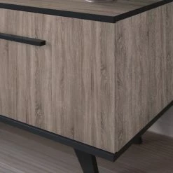 Demeyere Meuble TV Bruce 2 Portes 2 Niches -Ledepot-bailleul Soldes Magasin banc tv wayne 2 portes 2 niches 4