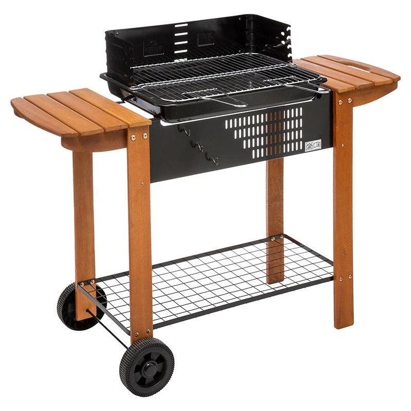 Barbecue à charbon Neka Azur bois 53x38 cm Barbecue à Charbon Neka Azur Bois 53x38 Cm -Ledepot-bailleul Soldes Magasin barbecue a charbon neka azur bois 55 cm