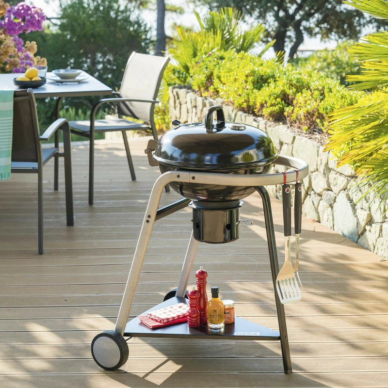 Barbecue charbon couvercle Pyla 43 cm Neka Barbecue Charbon Couvercle Pyla 43 Cm Neka -Ledepot-bailleul Soldes Magasin barbecue charbon couvercle pyla 43 cm neka