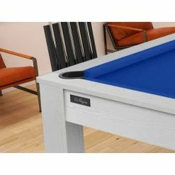 Billard Américain Arizona 7 Pieds Blanc Boisé / Tapis Bleu -Ledepot-bailleul Soldes Magasin billard americain arizona 7 pieds blanc tapis bleu 4