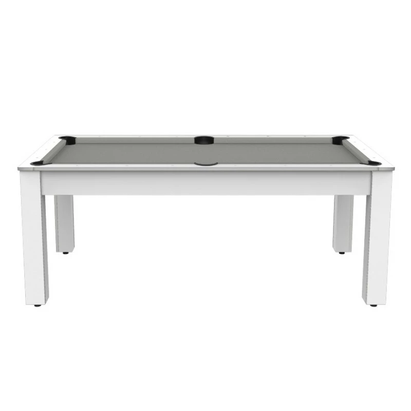 Billard américain Arizona 7 pieds blanc laqué / tapis gris Billard Américain Arizona 7 Pieds Blanc Laqué / Tapis Gris -Ledepot-bailleul Soldes Magasin billard americain arizona 7 pieds blanc tapis gris