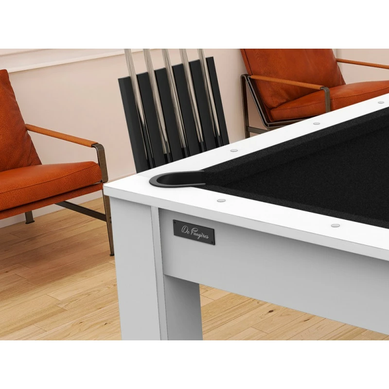 Billard américain Arizona 7 pieds blanc laqué / tapis noir Billard Américain Arizona 7 Pieds Blanc Laqué / Tapis Noir -Ledepot-bailleul Soldes Magasin billard americain arizona 7 pieds blanc tapis noir 4