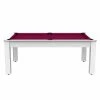 Billard Américain Arizona 7 Pieds Blanc Laqué / Tapis Prune 2 Billard Américain Arizona 7 Pieds Blanc Laqué / Tapis Prune -Ledepot-bailleul Soldes Magasin billard americain arizona 7 pieds blanc tapis prune
