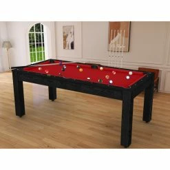 Billard Américain Arizona 7 Pieds Noir Boisé / Tapis Rouge 7 Billard Américain Arizona 7 Pieds Noir Boisé / Tapis Rouge -Ledepot-bailleul Soldes Magasin billard americain arizona 7 pieds noir boise tapis rouge 1 5