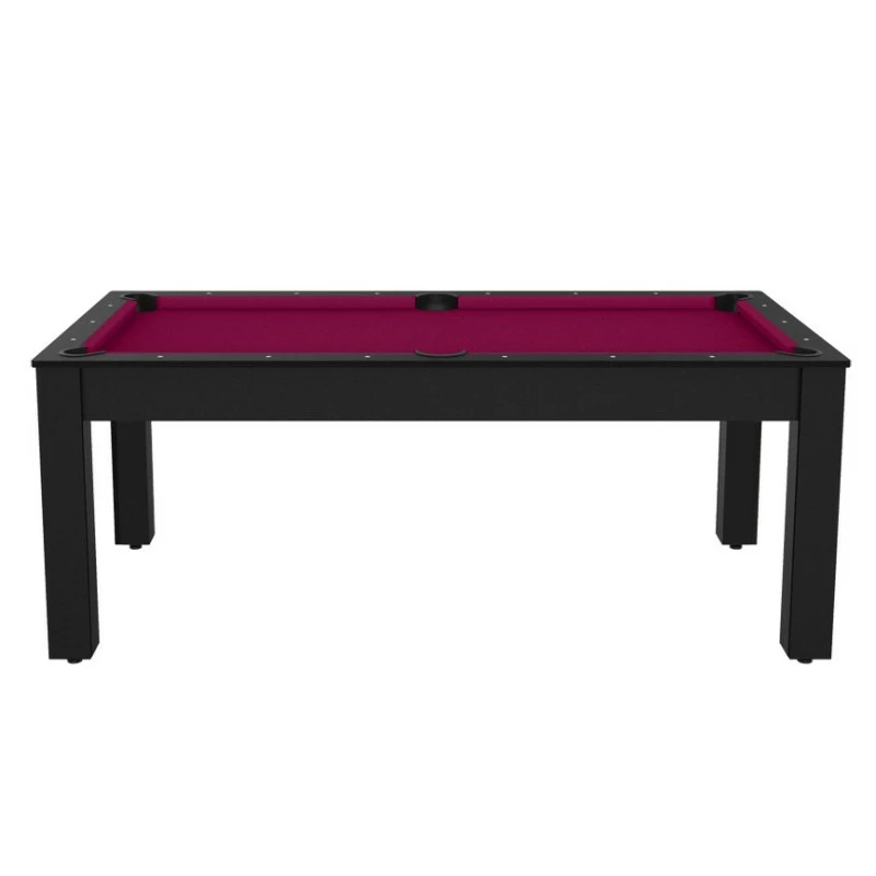 Billard américain Arizona 7 pieds noir grainé / tapis prune Billard Américain Arizona 7 Pieds Noir Grainé / Tapis Prune -Ledepot-bailleul Soldes Magasin billard americain arizona 7 pieds noir graine tapis prune