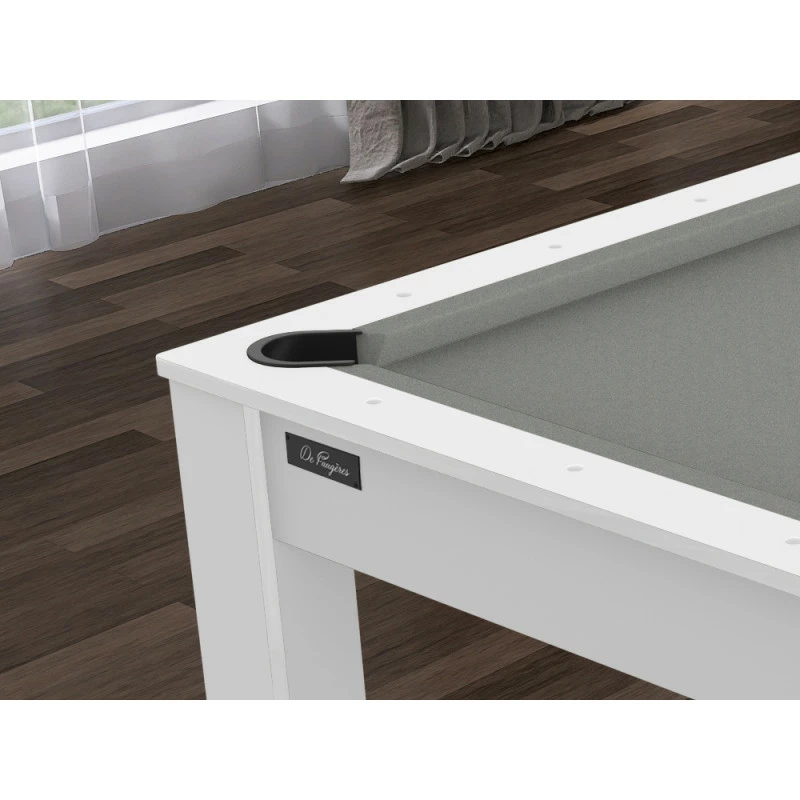 Billard Texas 6 pieds - Coloris blanc laqué / tapis gris Billard Texas 6 Pieds - Coloris Blanc Laqué / Tapis Gris -Ledepot-bailleul Soldes Magasin billard texas 6 pieds coloris blanc laque tapis gris 4