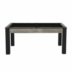 Billard Texas 6 Pieds - Coloris Industriel Tapis Noir