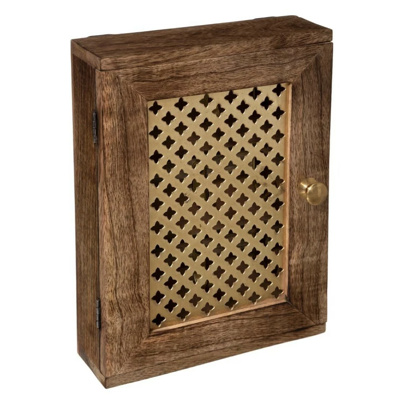 Boite à clés Oasis bois 20x28 cm Atmosphera Boite à Clés Oasis Bois 20x28 Cm Atmosphera -Ledepot-bailleul Soldes Magasin boite a cles osasis bois 20x28 cm atmosphera