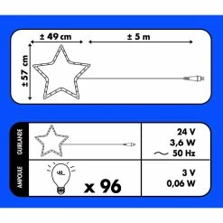 Bonhomme De Neige Lumineux 96 LED 6 Bonhomme De Neige Lumineux 96 LED -Ledepot-bailleul Soldes Magasin bonhomme de neige lumineux 96 led 4