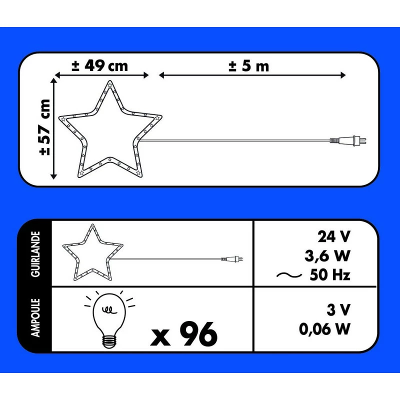 Bonhomme de neige lumineux 96 LED Bonhomme De Neige Lumineux 96 LED -Ledepot-bailleul Soldes Magasin bonhomme de neige lumineux 96 led 4