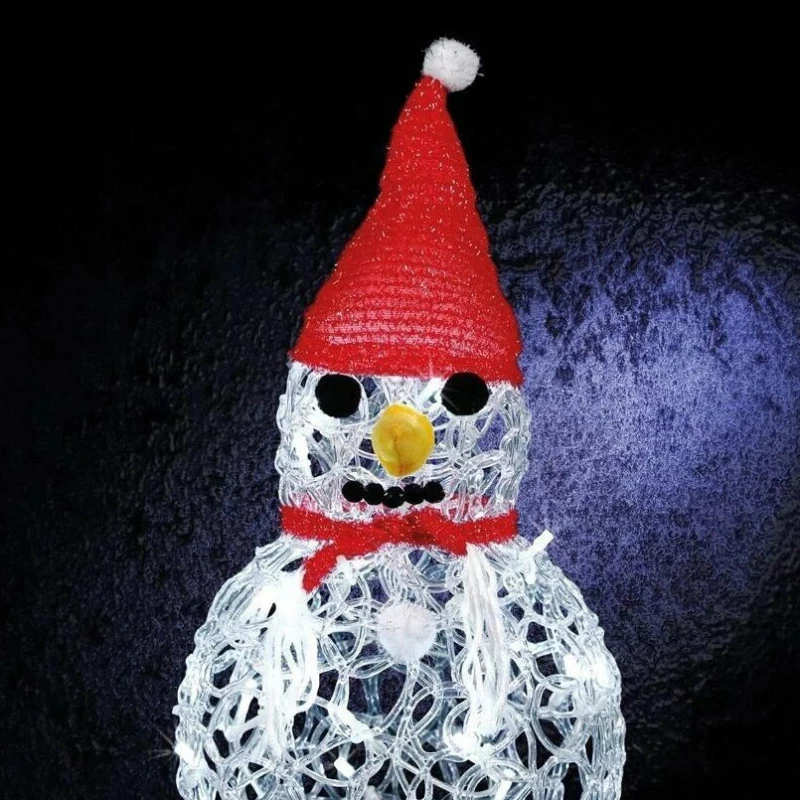 Bonhomme de neige lumineux blanc Bonhomme De Neige Lumineux Blanc -Ledepot-bailleul Soldes Magasin bonhomme de neige lumineux blanc 1