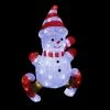 Bonhomme De Neige Patineur Lumineux Extérieur 60 LED -Ledepot-bailleul Soldes Magasin bonhomme de neige patineur lumineux exterieur 60 led