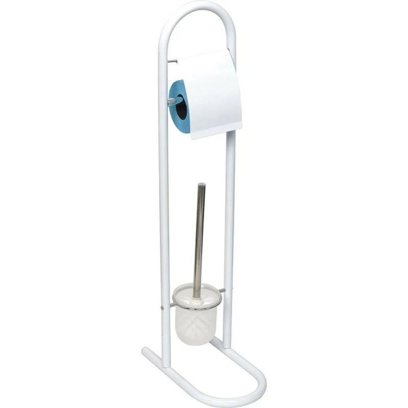 Brosse et dérouleur papier WC blanc Brosse Et Dérouleur Papier WC Blanc -Ledepot-bailleul Soldes Magasin brosse et derouleur papier wc blanc