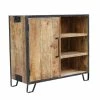 Buffet 1 Porte 3 Niches Manguier -Ledepot-bailleul Soldes Magasin buffet 1 porte 4 niches manguier