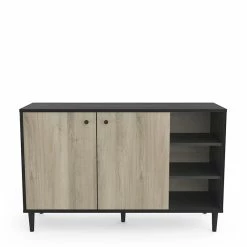 Demeyere Buffet 2 Portes 3 Niches Industriel Arty -Ledepot-bailleul Soldes Magasin buffet 2 portes 3 niches industriel arty 2