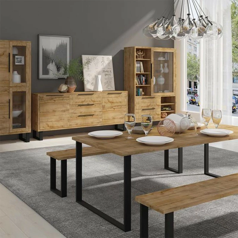 Buffet 2 portes + 3 tiroirs Halle Buffet 2 Portes + 3 Tiroirs Halle -Ledepot-bailleul Soldes Magasin buffet 2 portes 3 tiroirs halle 1