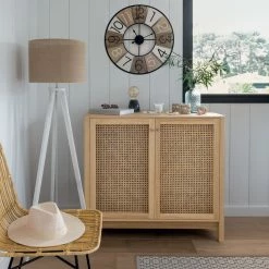 Buffet 2 Portes Cannage Arty Atmosphera -Ledepot-bailleul Soldes Magasin buffet 2 portes cannage arty atmosphera 7