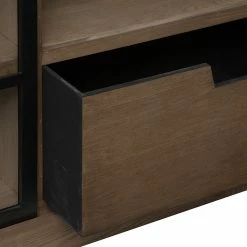 Buffet 2 Portes Coulissantes 4 Tiroirs Danik Atmosphera -Ledepot-bailleul Soldes Magasin buffet 2 portes coulissantes 4 tiroirs danik atmosphera 5