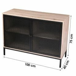 Buffet 2 Portes Grillage Soho -Ledepot-bailleul Soldes Magasin buffet 2 portes grillage soho 2