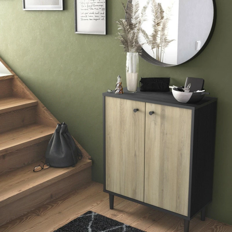 Buffet 2 portes industriel Arty Demeyere Buffet 2 Portes Industriel Arty -Ledepot-bailleul Soldes Magasin buffet 2 portes industriel arty 1 1