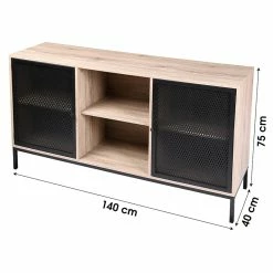 Buffet 2 Portes 2 Niches Soho -Ledepot-bailleul Soldes Magasin buffet 2 portes niches soho 2