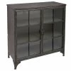 Buffet Broc 2 Portes Métal Noir Atmosphera -Ledepot-bailleul Soldes Magasin buffet broc 2 portes metal noir atmosphera