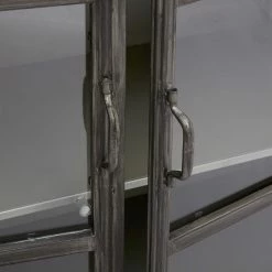 Buffet Broc 2 Portes Métal Noir Atmosphera 5 Buffet Broc 2 Portes Métal Noir Atmosphera -Ledepot-bailleul Soldes Magasin buffet broc 2 portes metal noir atmosphera 3