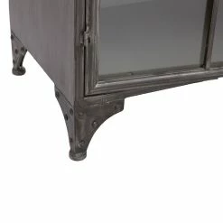 Buffet Broc 2 Portes Métal Noir Atmosphera 6 Buffet Broc 2 Portes Métal Noir Atmosphera -Ledepot-bailleul Soldes Magasin buffet broc 2 portes metal noir atmosphera 4