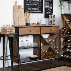 Buffet En Bois De Frêne Bakos Atmosphera 4 Buffet En Bois De Frêne Bakos Atmosphera -Ledepot-bailleul Soldes Magasin buffet en bois de frene bakos atmosphera 1 2