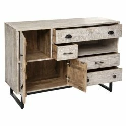Buffet En Bois De Manguier Ajay Atmosphera -Ledepot-bailleul Soldes Magasin buffet en bois de manguier ajay atmosphera 2