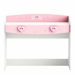 Demeyere Bureau 1 Tiroir Anastasia Rose Et Blanc 4 Demeyere Bureau 1 Tiroir Anastasia Rose Et Blanc -Ledepot-bailleul Soldes Magasin bureau 1 tiroir mulan rose et blanc 2