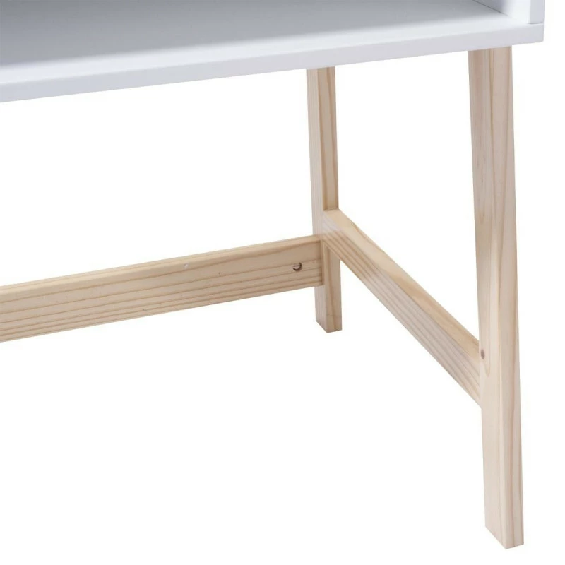Bureau enfant blanc pieds bois Atmosphera Bureau Enfant Blanc Pieds Bois Atmosphera -Ledepot-bailleul Soldes Magasin bureau enfant blanc pieds bois atmosphera 1