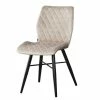Chaise Dom Tissu Croisillons Taupe -Ledepot-bailleul Soldes Magasin chaise dom tissu croisillons taupe