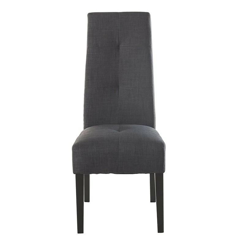 Chaise Elite tissu gris foncé Demeyere Chaise Elite Tissu Gris Foncé -Ledepot-bailleul Soldes Magasin chaise elite gris fonce 1