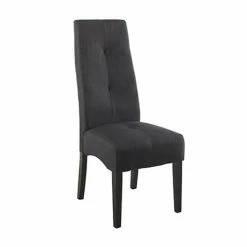 Demeyere Chaise Elite Tissu Gris Foncé