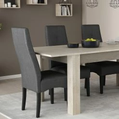 Demeyere Chaise Elite Tissu Gris Foncé 6 Demeyere Chaise Elite Tissu Gris Foncé -Ledepot-bailleul Soldes Magasin chaise elite gris fonce 4