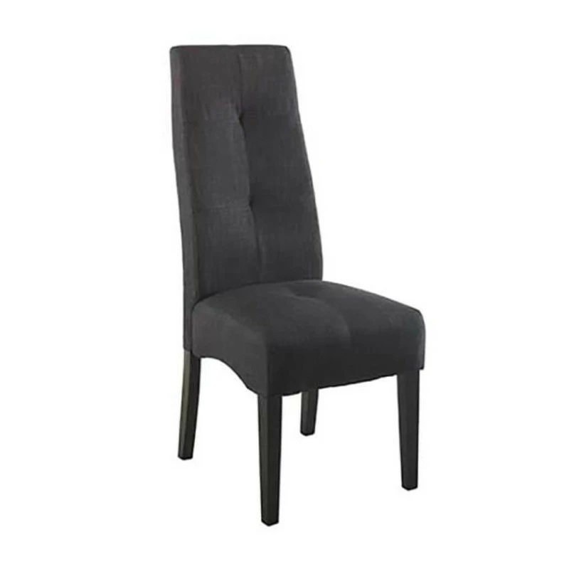 Chaise Elite tissu gris foncé Demeyere Chaise Elite Tissu Gris Foncé -Ledepot-bailleul Soldes Magasin chaise elite gris fonce