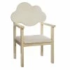 Chaise Enfant Nuage Blanc Pieds Bois Atmosphera -Ledepot-bailleul Soldes Magasin chaise enfant nuage blanc pieds bois atmosphera